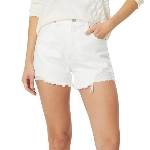 Levi's Pants - Levi's Original White High Waisted Mom Jean Shorts New Size 25